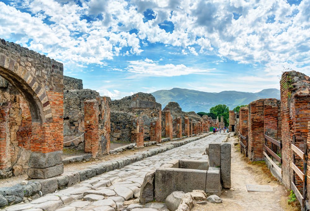 Stradă în Pompei