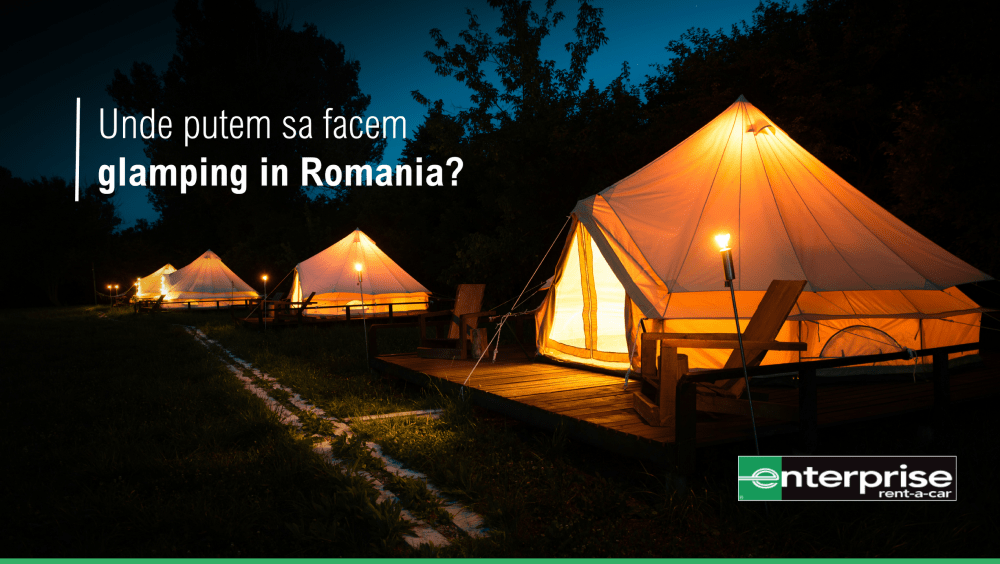 Where can we go glamping in Romania?