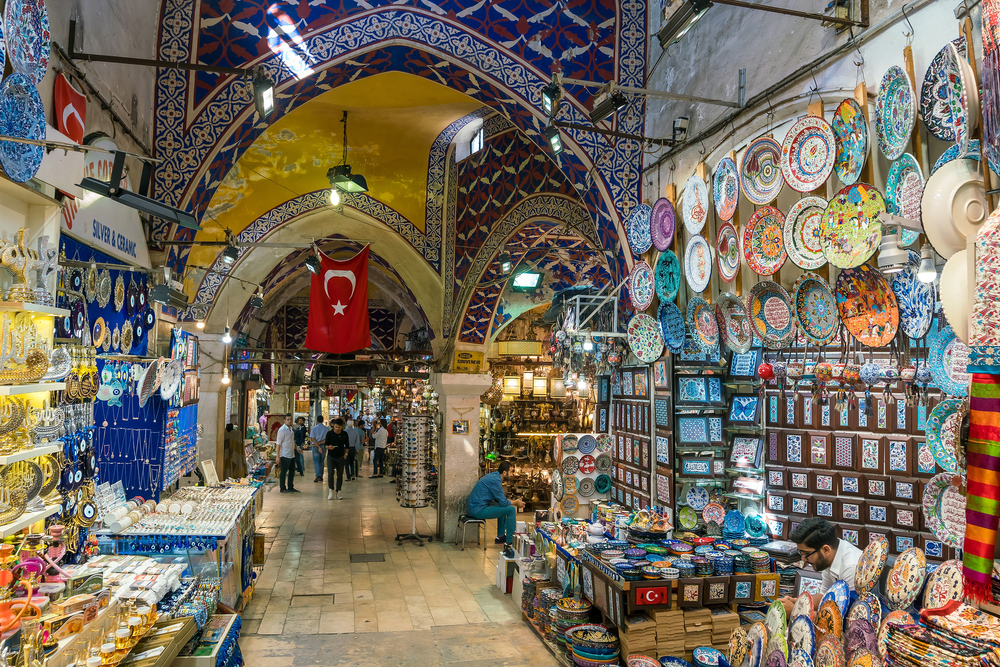 Bazar din Istanbul