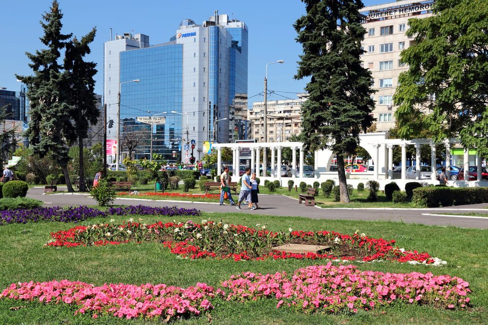 Parc în centrul orașului Ploiești